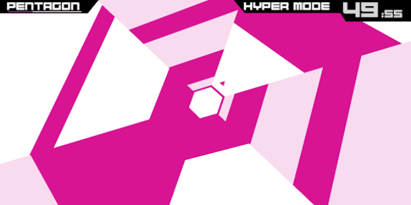 Super Hexagon ภาพหน้าจอ 1