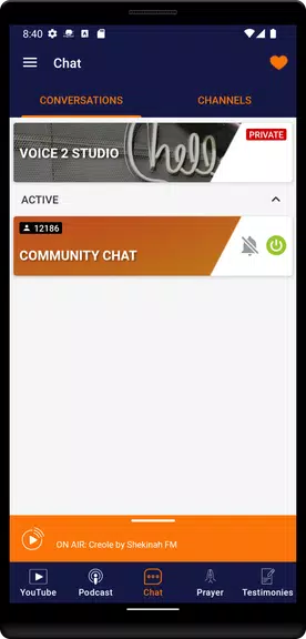 Shekinah App Capture d'écran 1