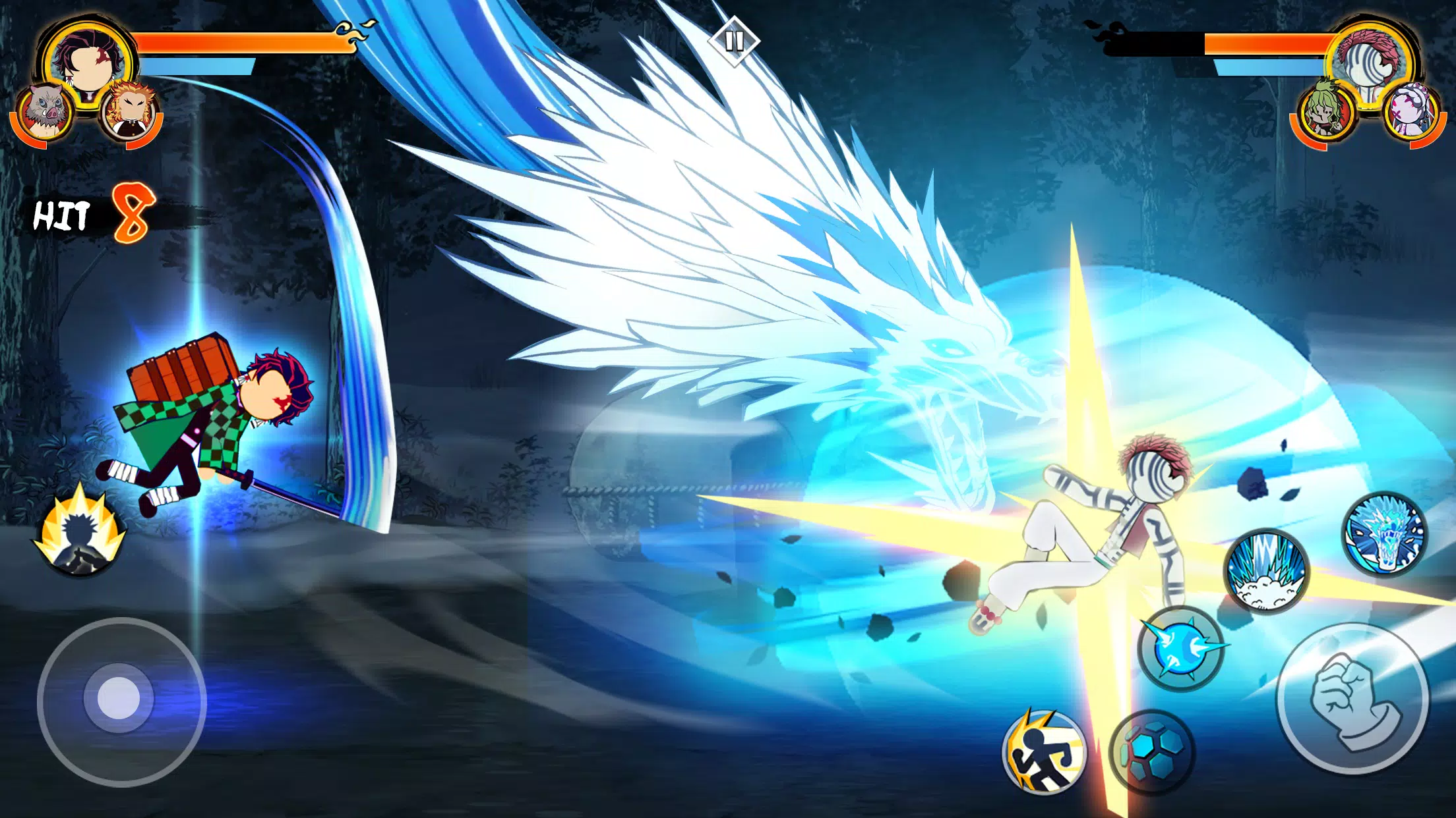 Stick Demon Shadow Fight Скриншот 1