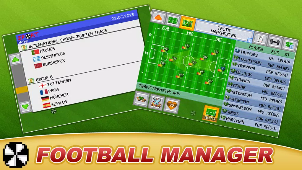 Soccer Pocket Manager Captura de tela 0