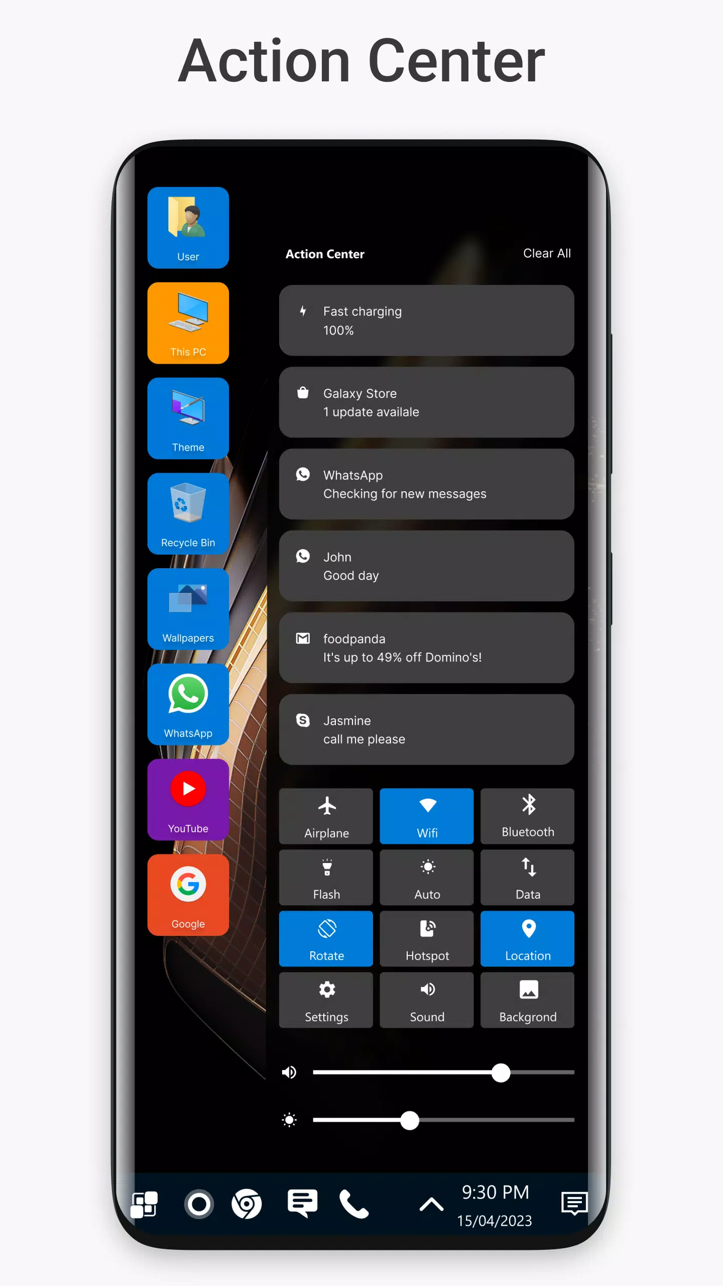 Win 11 Launcher Zrzut ekranu 2