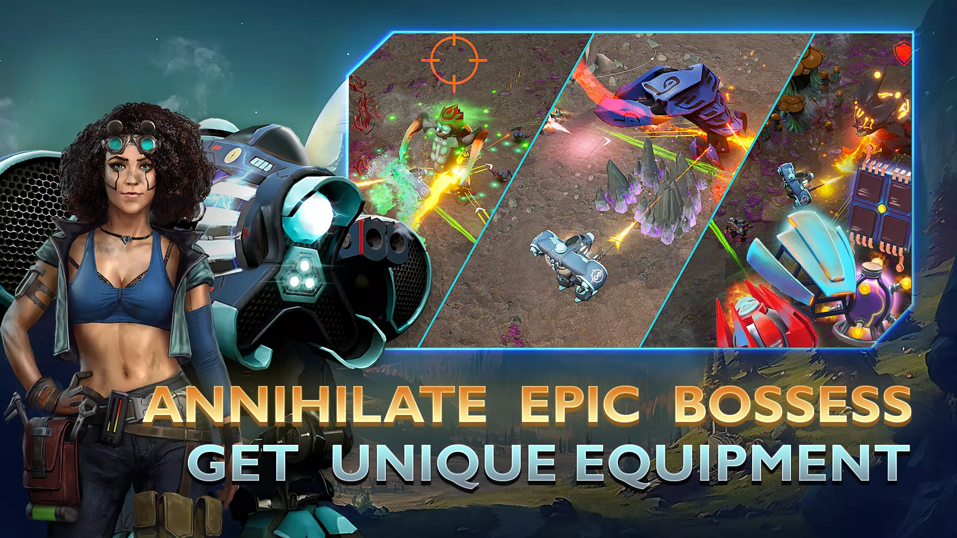 Mech vs Aliens: War Robots RPG ภาพหน้าจอ 1