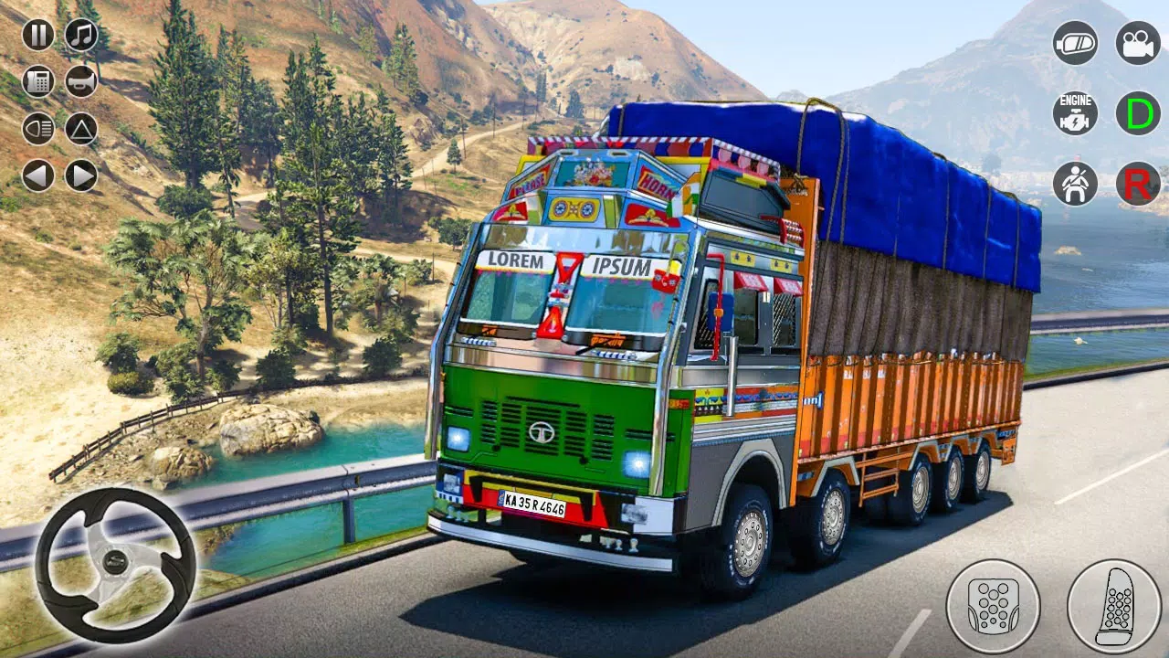 Indian Cargo Truck Game 2024 Zrzut ekranu 1