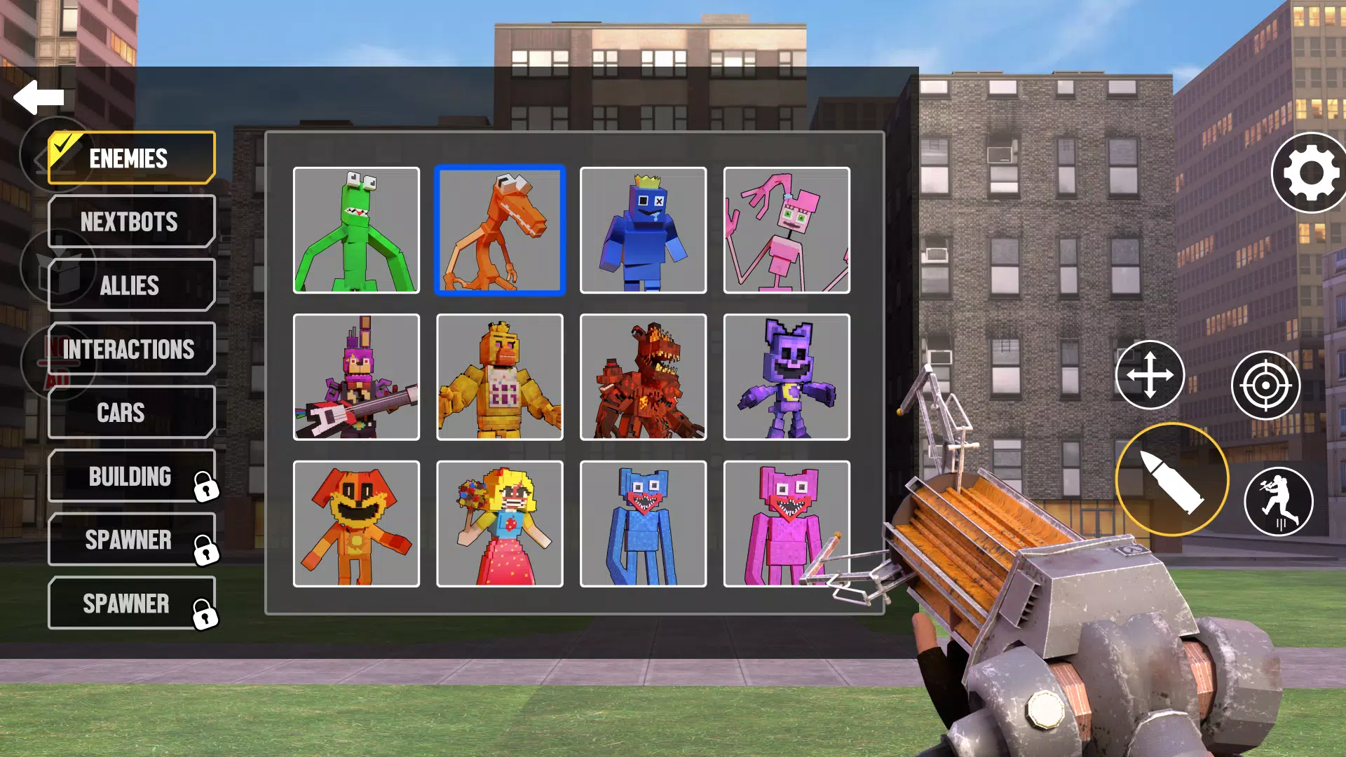 Shooter Nextbots: Sandbox Mod Captura de pantalla 2