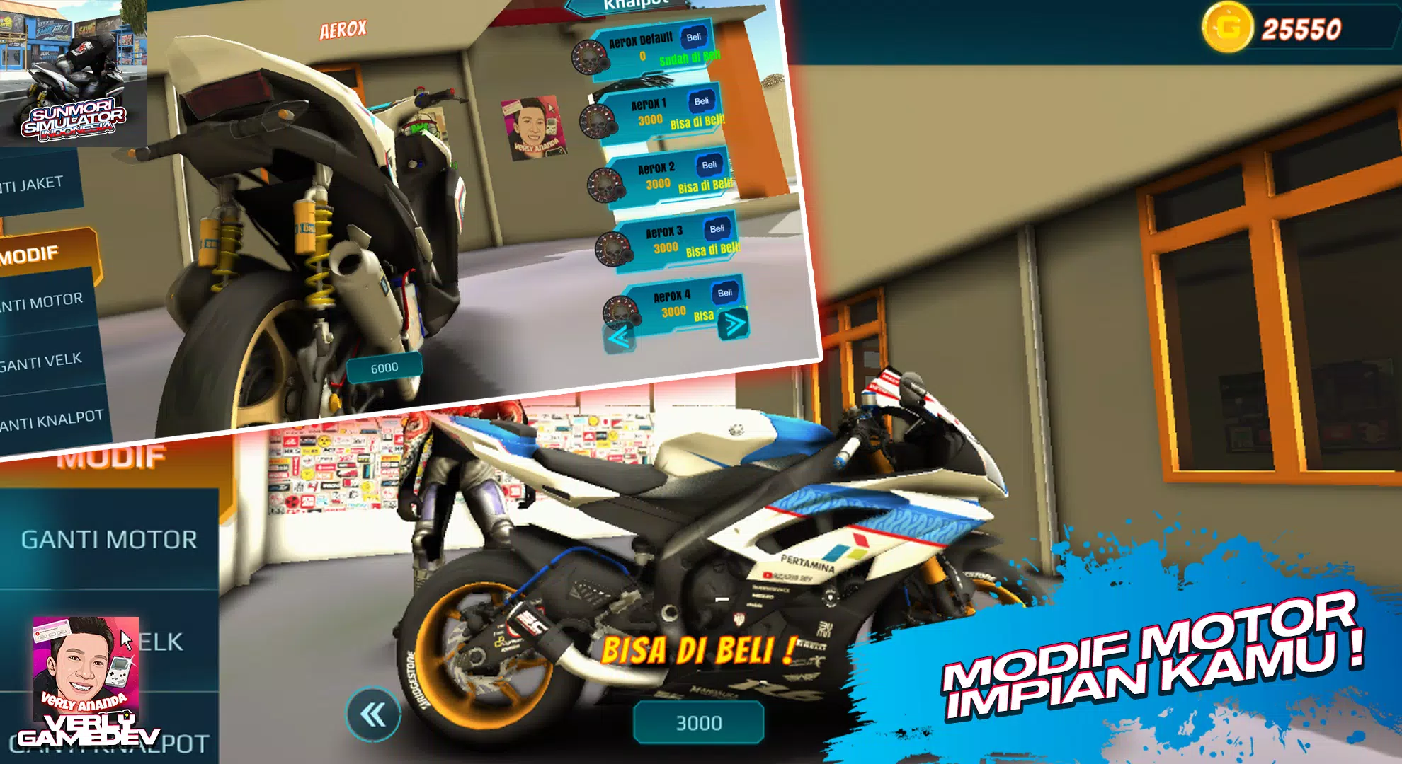 Sunmori Simulator Indonesia 3D應用截圖第2張