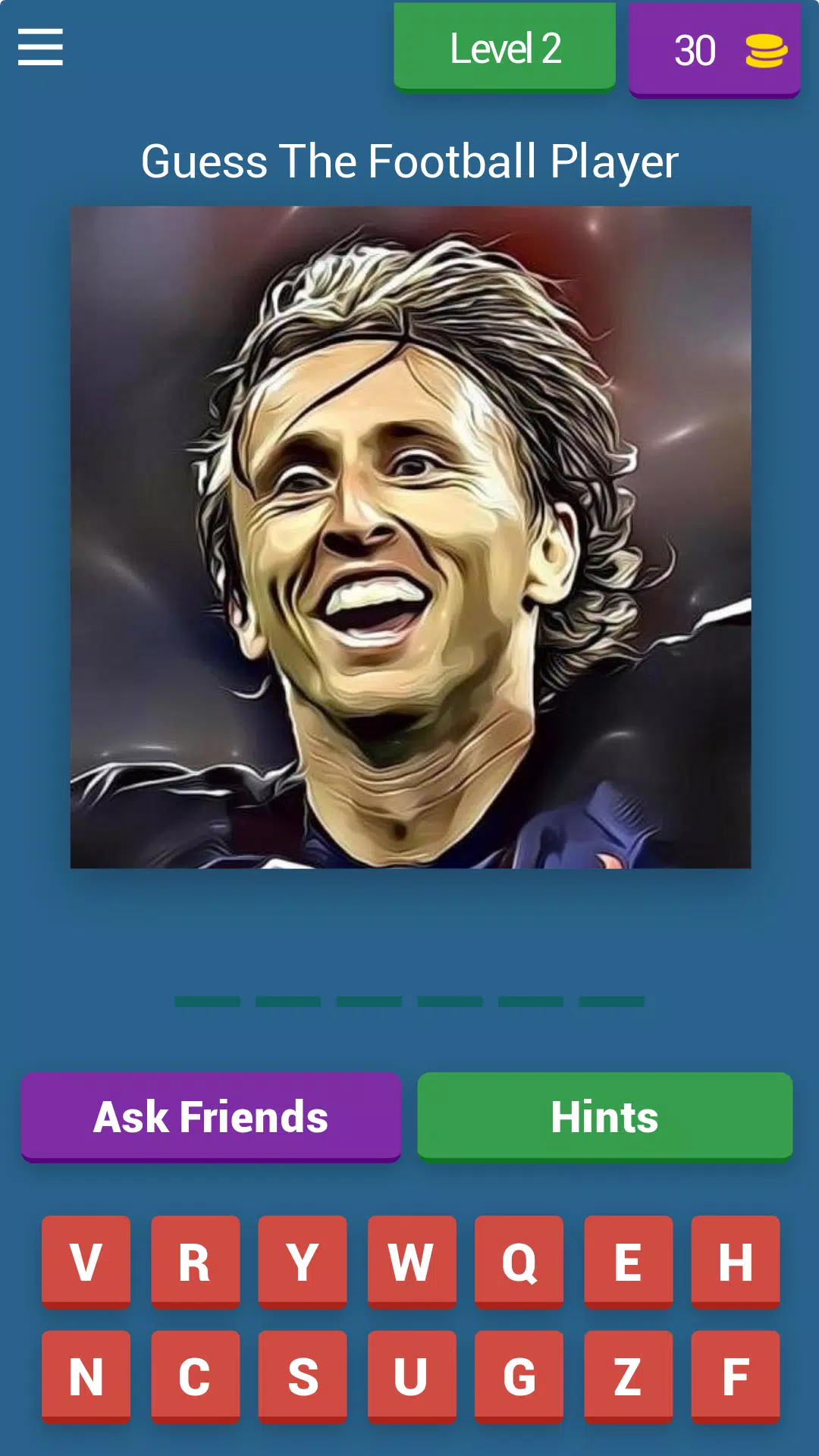 Guess The Football Player Quiz Schermafbeelding 2