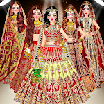 Indian Bride Dress Up Girl