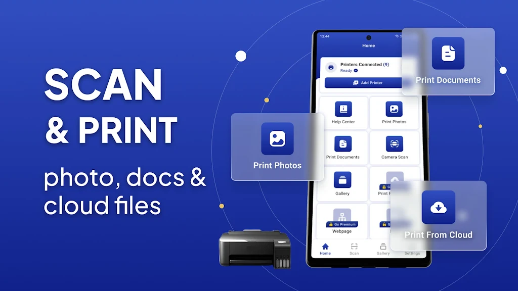 Mobile Printer: Print & Scan 스크린샷 1