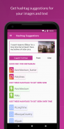 RiteTag: Auto-Hashtags for Instagram,Twitter, more Captura de tela 0