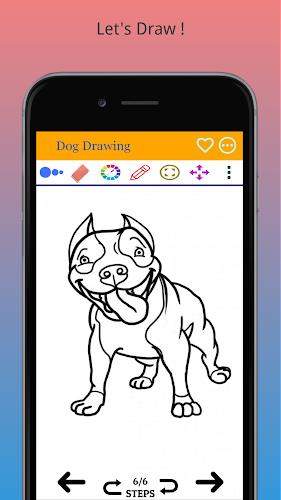 How to Draw Dog Step by Step স্ক্রিনশট 3