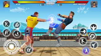 Karate Fighting Boxing Game 3D 스크린샷 1