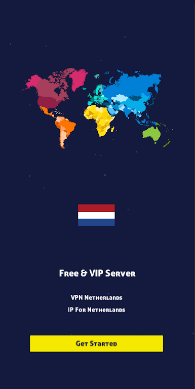 VPN NetherLands - IP for NL Captura de tela 0