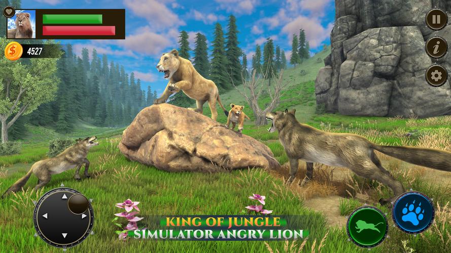 Jungle Kings Kingdom Lion Capture d'écran 3