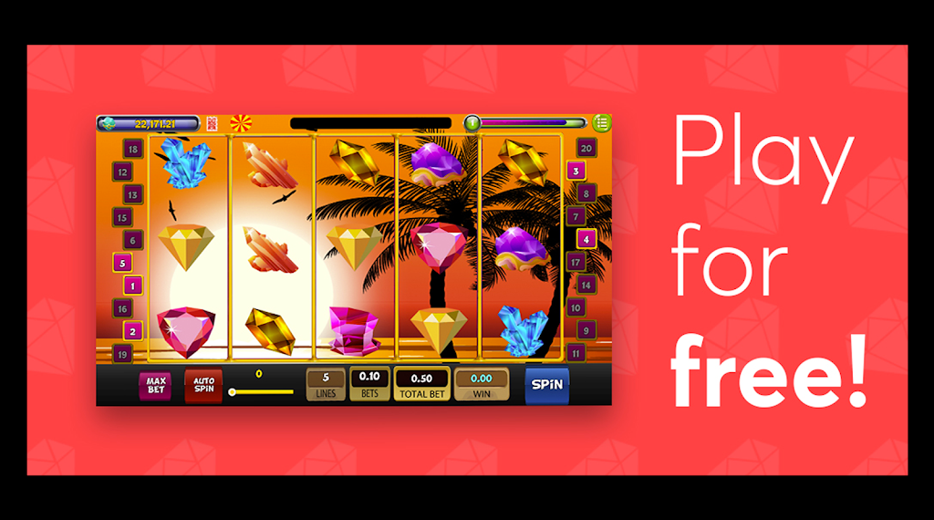 Jewel & Gems Wilds Slot! Скриншот 1