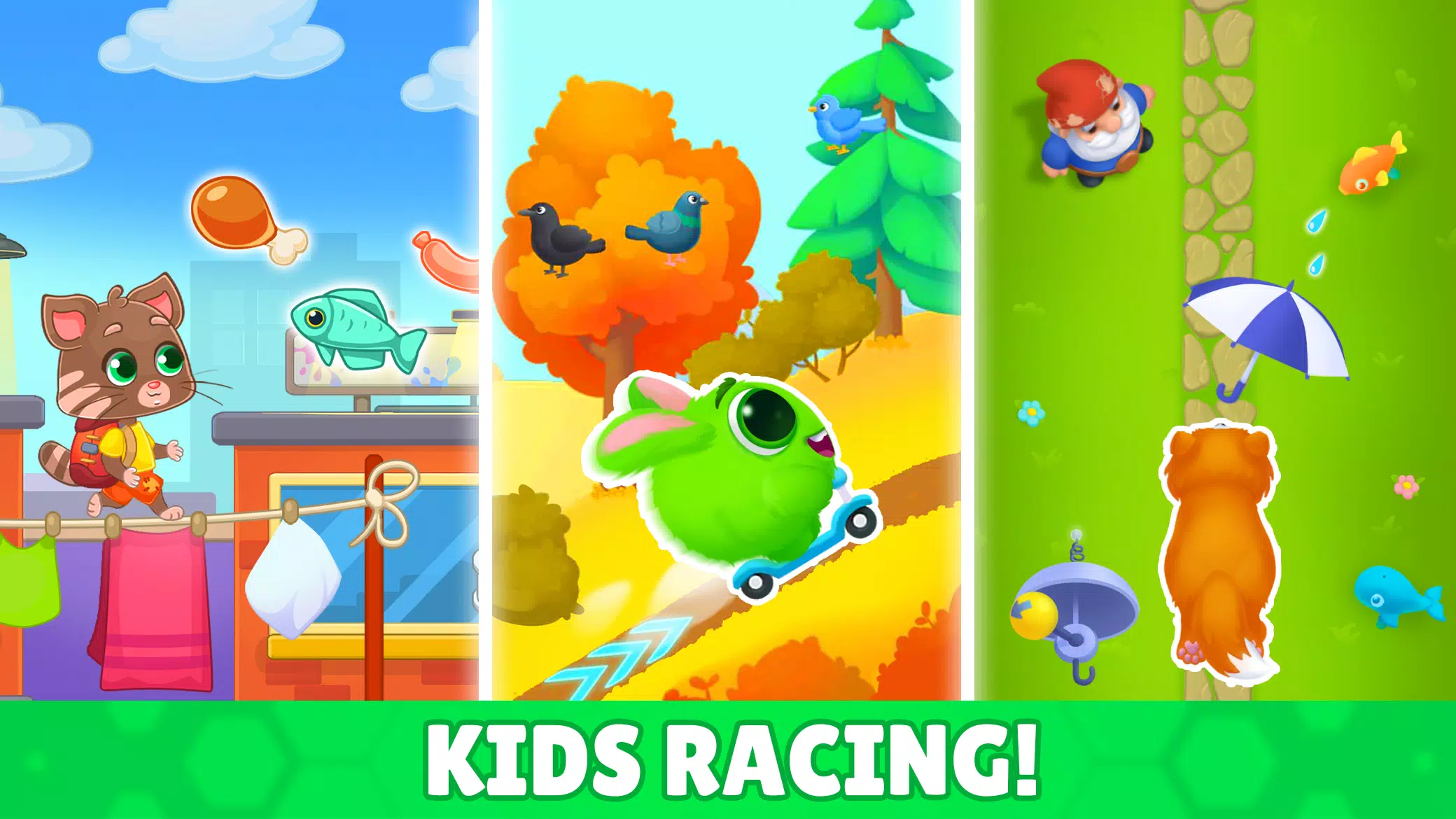 Just jump and run! Kids game! Screenshot 1