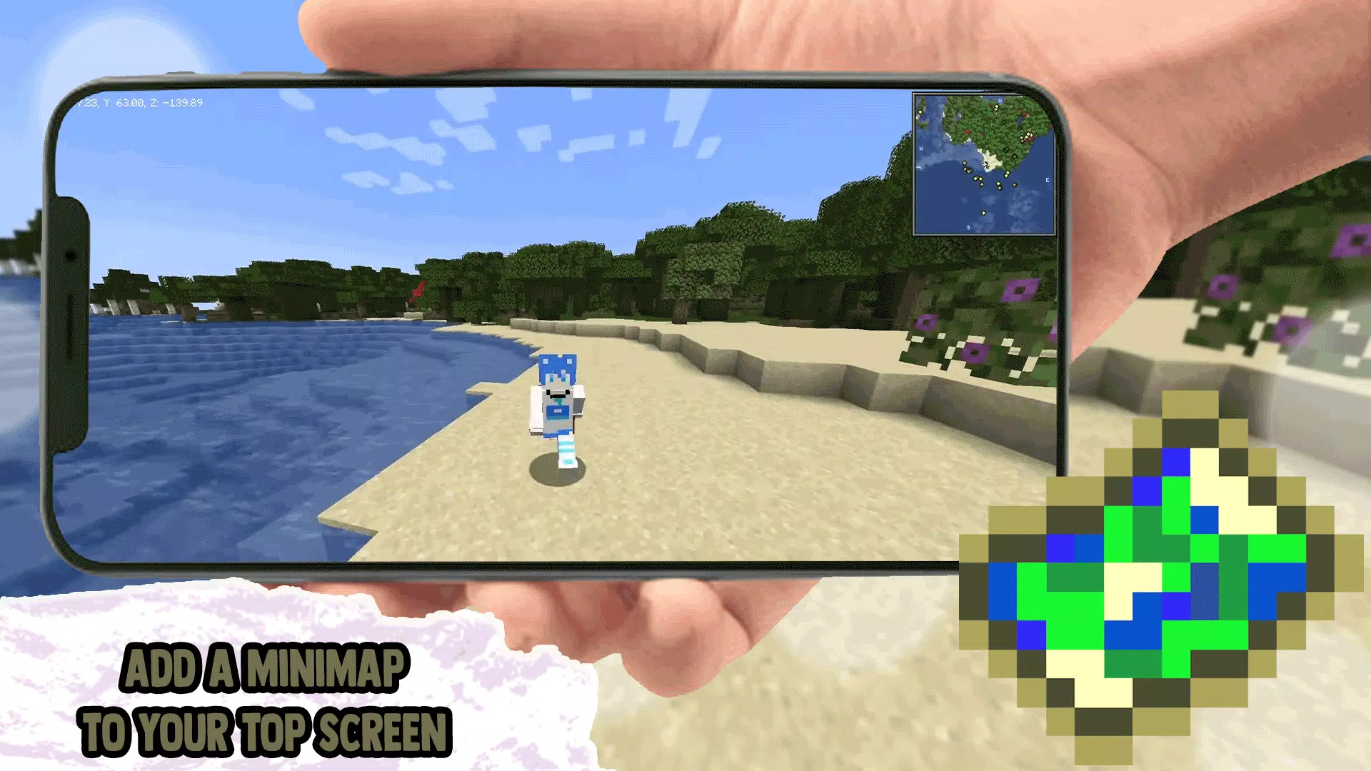 Minimap Mod Addons for MCPE スクリーンショット 3