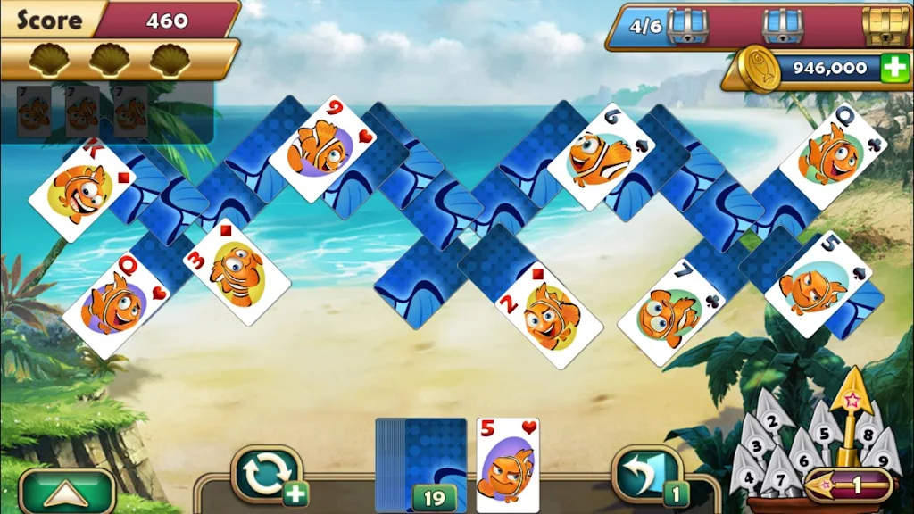 Seagirt Solitaire ဖန်သားပြင်ဓာတ်ပုံ 2