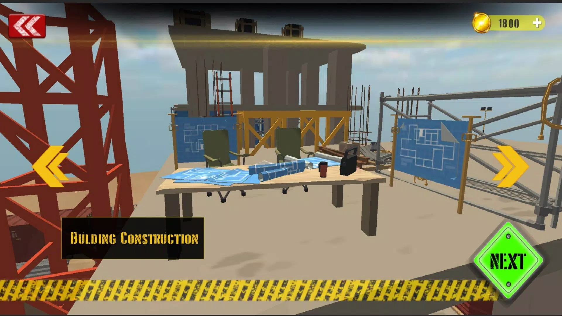 3D Construction Simulator City Tangkapan skrin 1