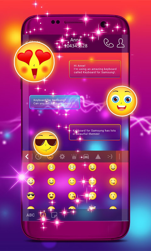 Keyboard Theme for Samsung Captura de pantalla 1