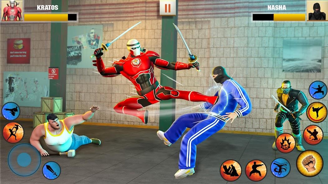 Street Fight: Beat Em Up Games Mod ဖန်သားပြင်ဓာတ်ပုံ 1