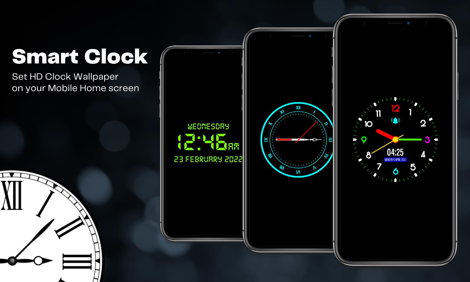 Digital Clock Lock Screen Pro ภาพหน้าจอ 0