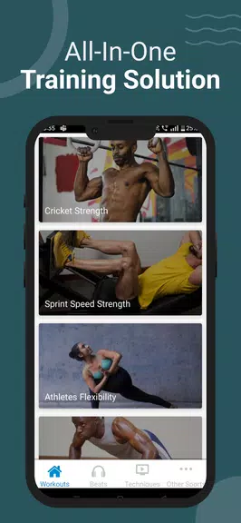 Cricket Strength & Power Capture d'écran 0