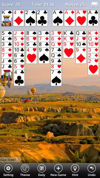 FreeCell Pro - No Wifi应用截图第2张