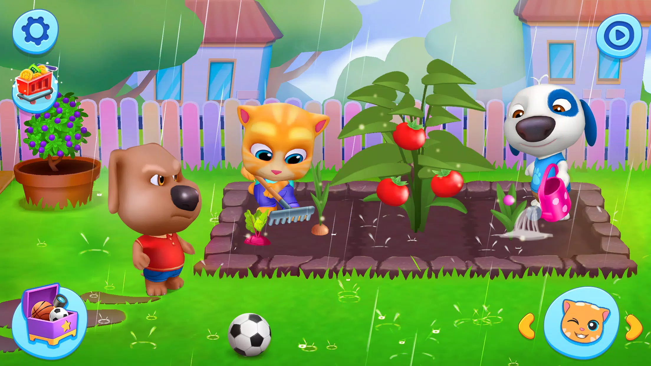 My Talking Tom Friends Скриншот 2