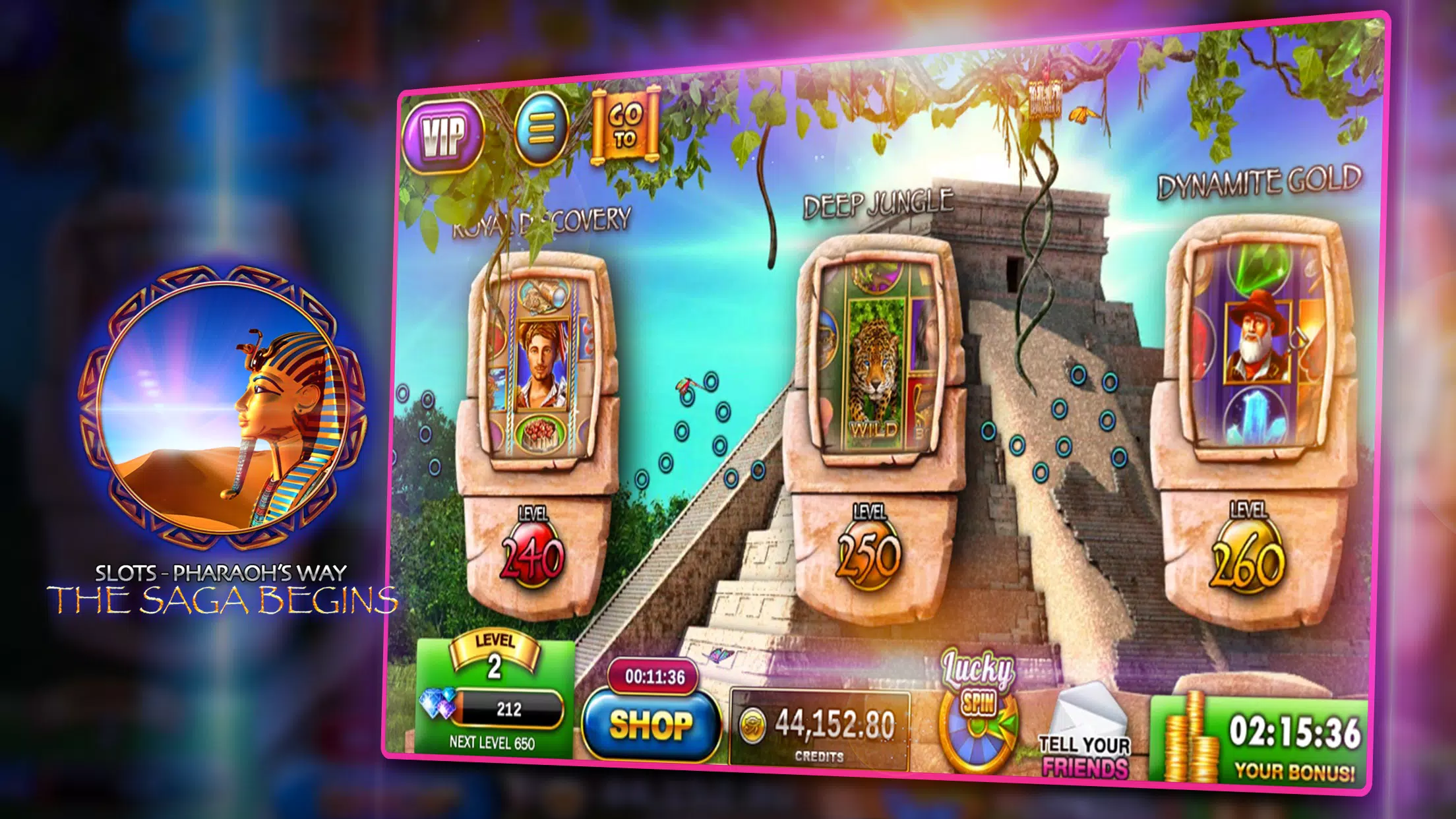 Slots - Pharaoh’s Way Casino 스크린샷 0