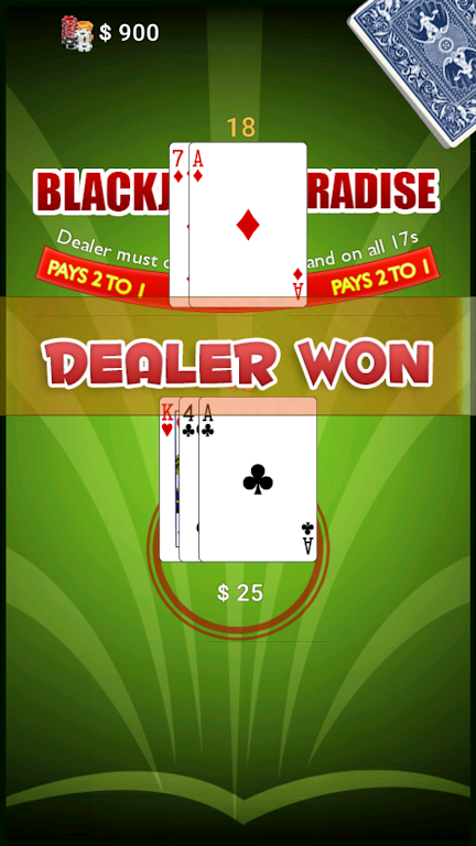 BlackJack Paradise Tangkapan skrin 3
