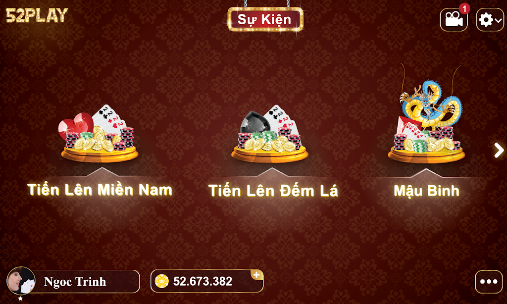 52Play - Game Bai Online應用截圖第0張