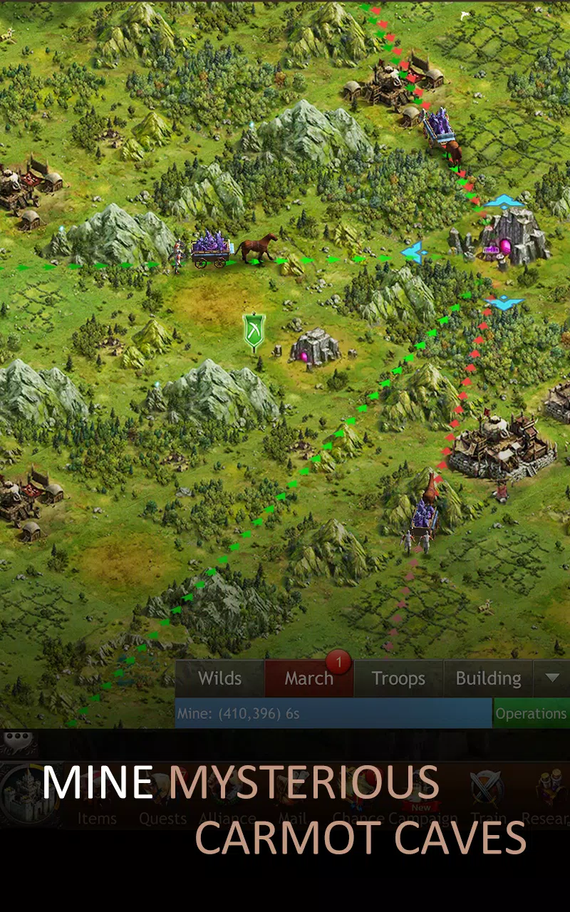 Kingdoms of Camelot: Battle Zrzut ekranu 1