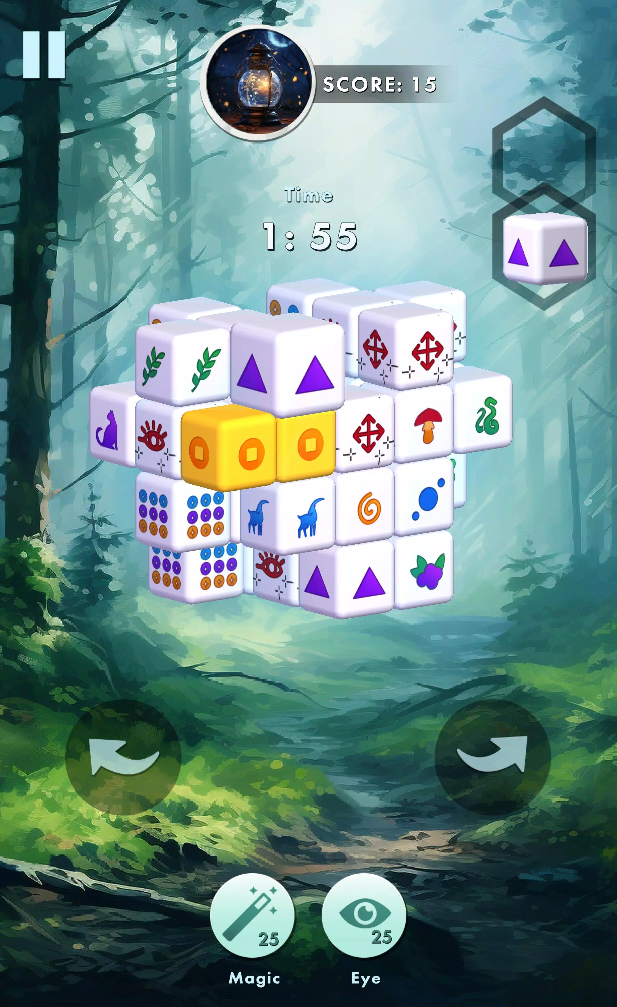 Mystic Mahjong tile match Screenshot 0