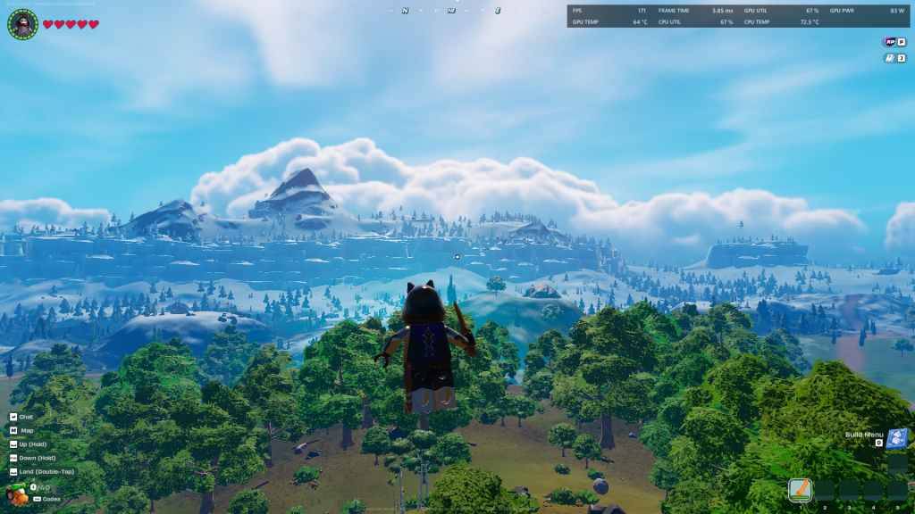 Biomas desbloquearam sementes em lego Fortnite.