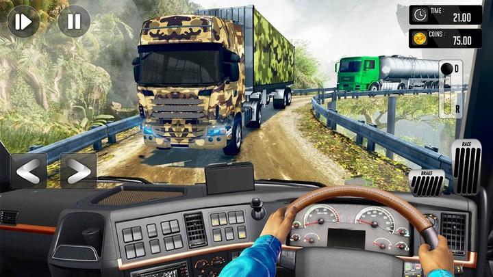 Truck Driving Simulator Games Tangkapan skrin 0