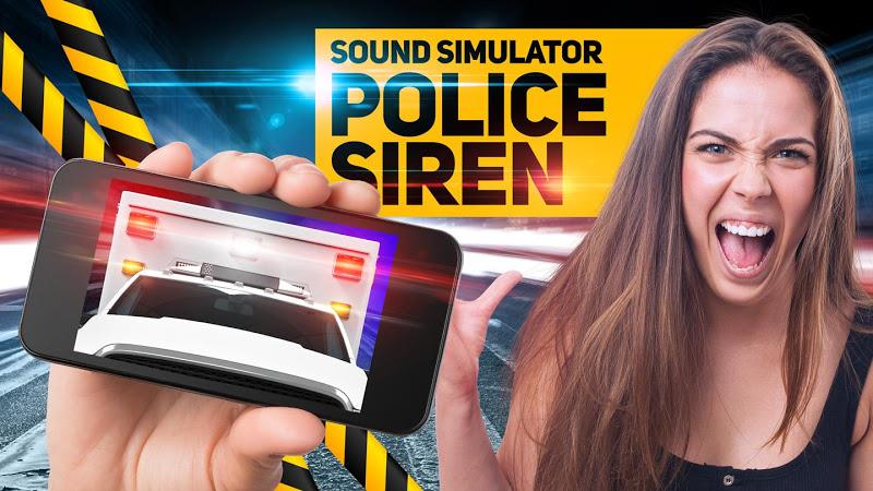 Police sound siren simulator Скриншот 2