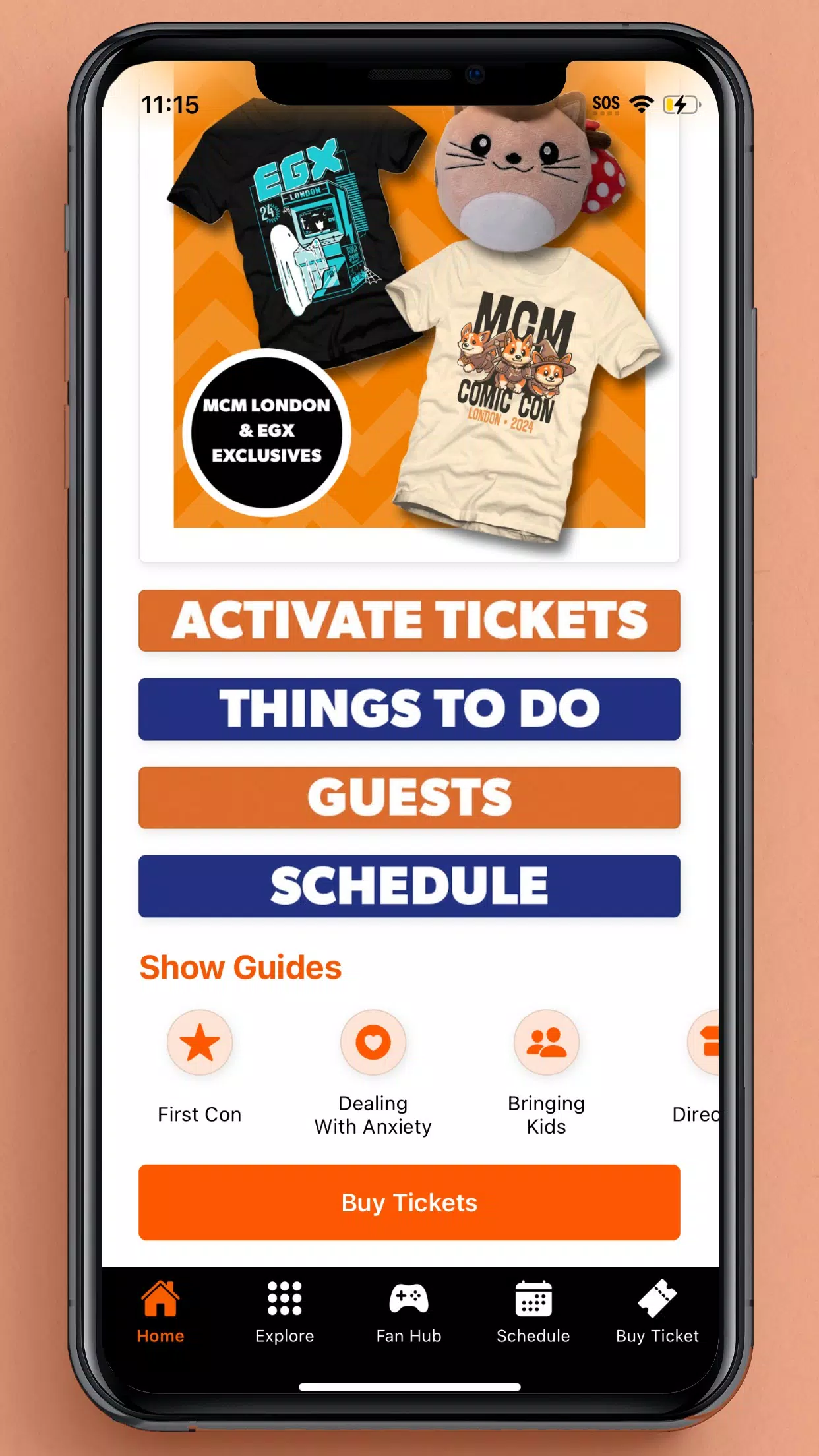 MCM Comic Con X EGX London Captura de tela 1