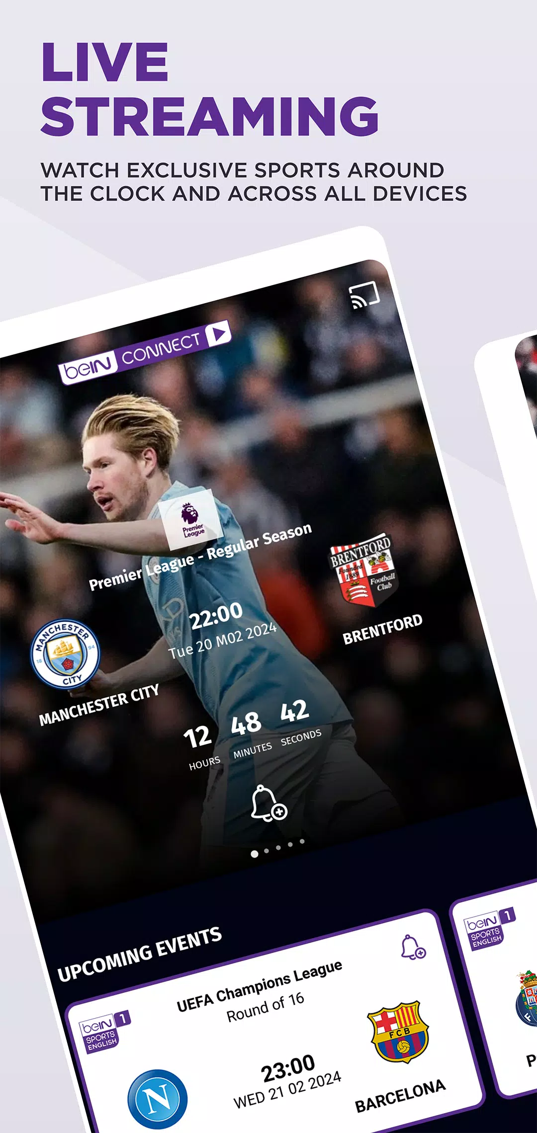 beIN CONNECT (MENA) ဖန်သားပြင်ဓာတ်ပုံ 0