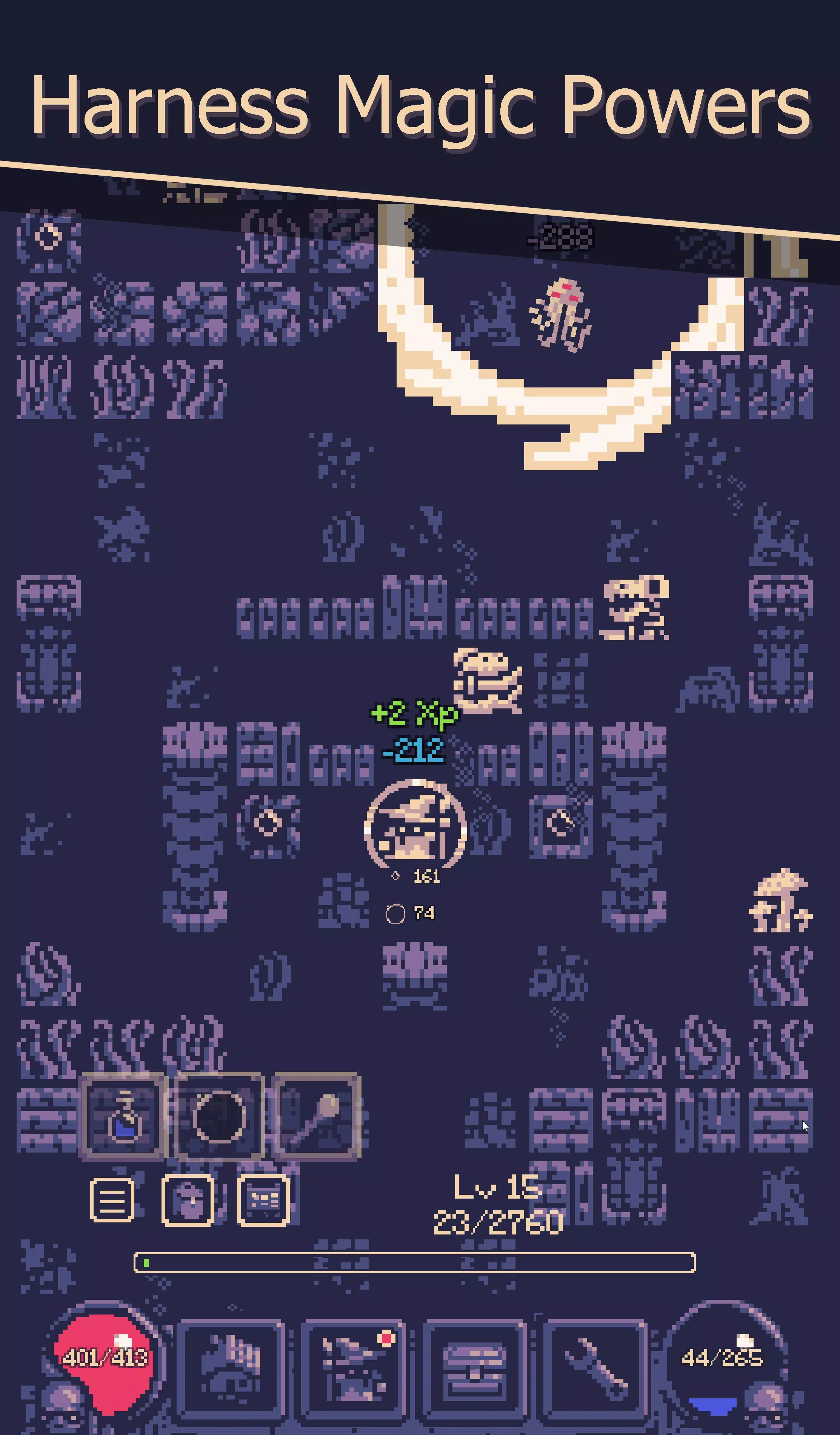 OneBit Adventure (Roguelike)應用截圖第2張