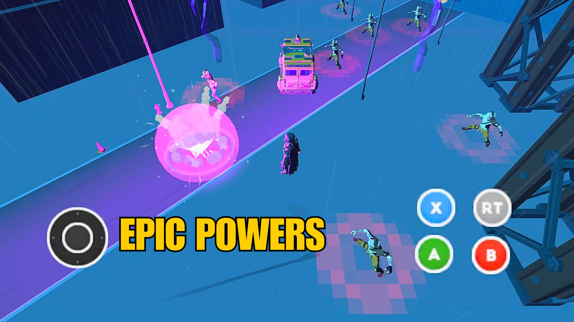 Bat Revenge Hero Crime Fighter Ekran Görüntüsü 1