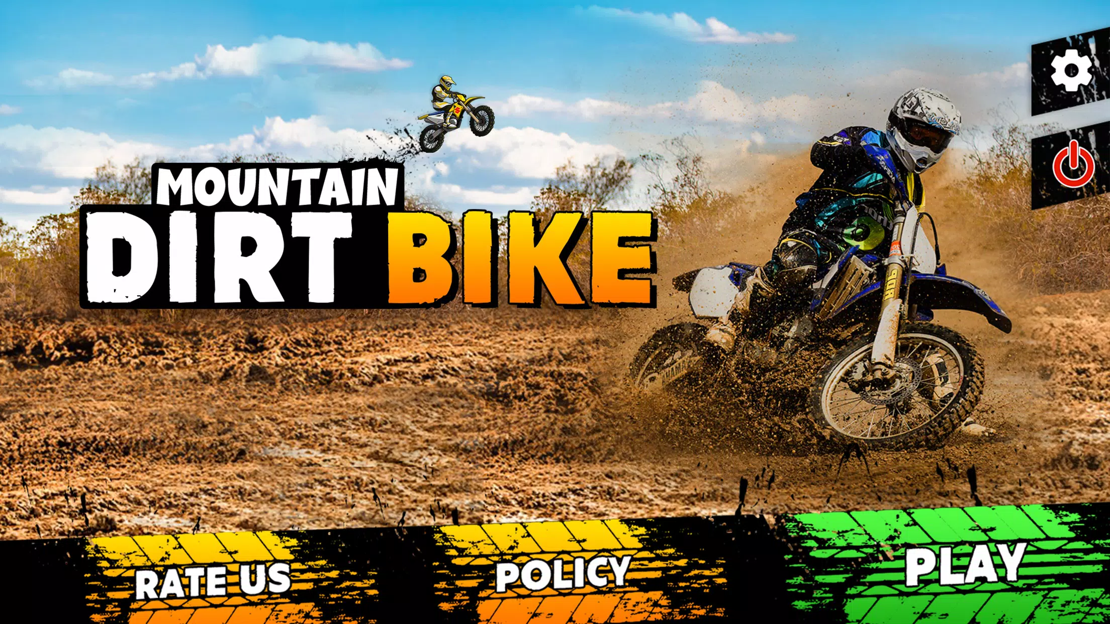 Mountain Dirt Bike Champions Скриншот 3