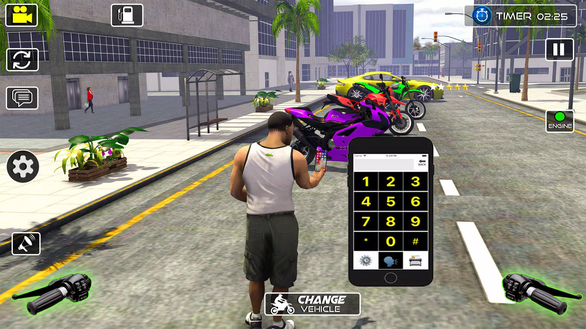 Xtreme Bike Racing Motor Tour Скриншот 2