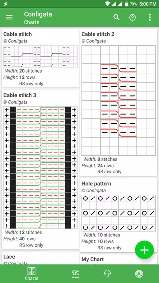 Schermata Conligata - Knit Designer 1