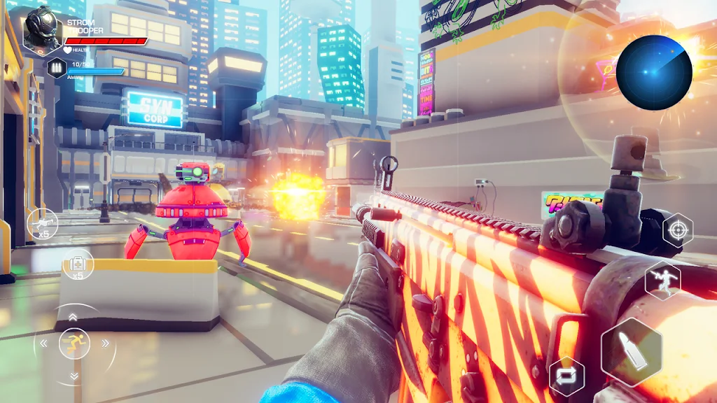 Superhero FPS Shooting Battles Screenshot 1