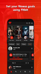 FitTogether-Social Fitness App Capture d'écran 2