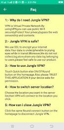 Jungle VPN Captura de pantalla 3