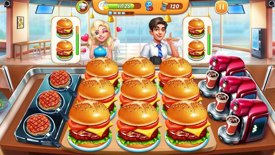 Cooking City - chefs y cocinas Captura de pantalla 2