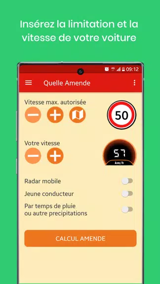 Quelle Amende - Excès Vitesse Captura de pantalla 2