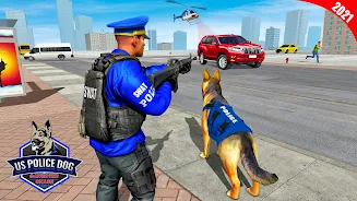 US Police Dog Crime Chase Game应用截图第2张