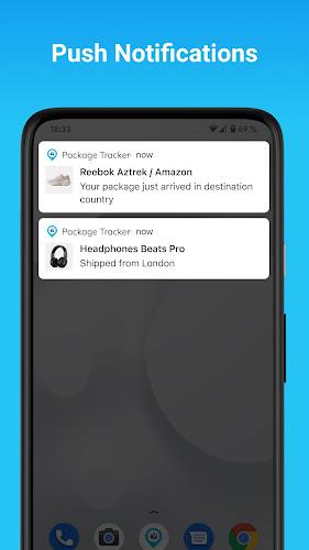 Package Tracker - pkge Mobile Ảnh chụp màn hình 3